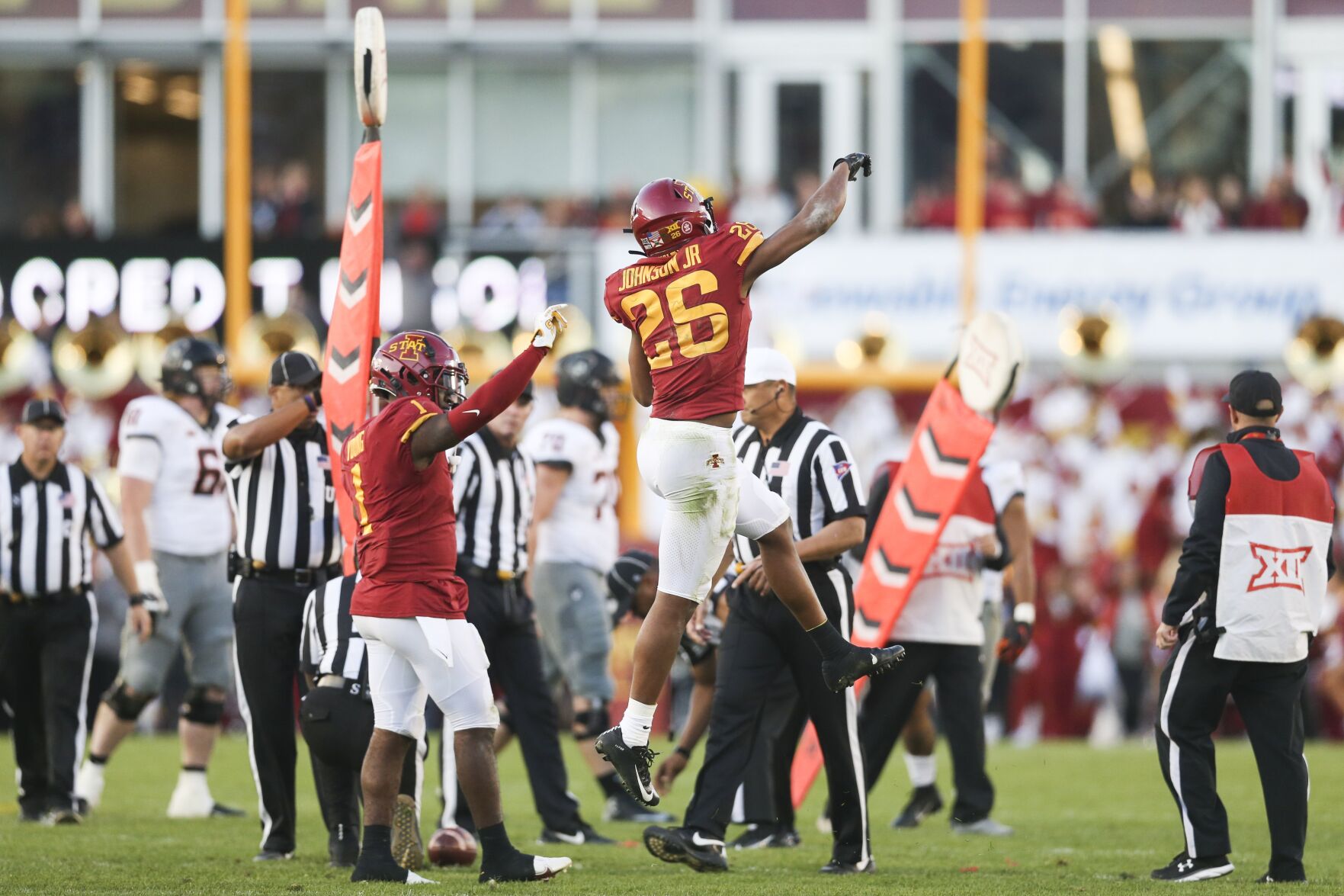 Oct. 23: OSU 21, Iowa State 24